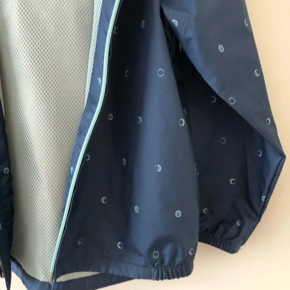North Face Baby Moon Phase Blue Windbreaker Jacket 18-24 M